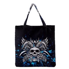 Skullart Grocery Tote Bag by Sparkle