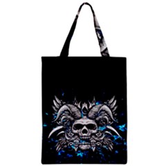 Skullart Zipper Classic Tote Bag by Sparkle