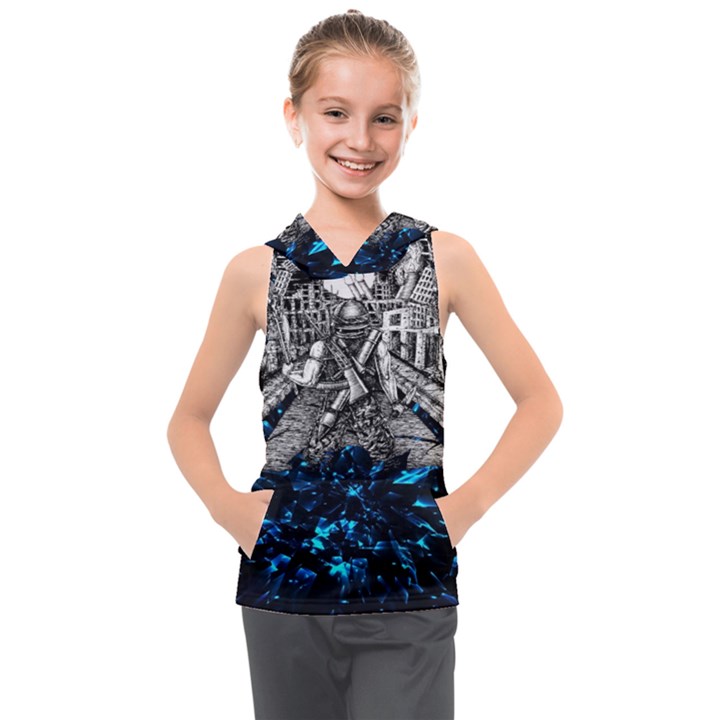 Movie Kids  Sleeveless Hoodie