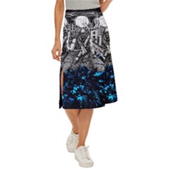 Movie Midi Panel Skirt by Sparkle