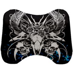 Skullart Head Support Cushion by Sparkle