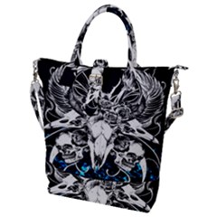 Skullart Buckle Top Tote Bag by Sparkle