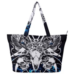 Skullart Full Print Shoulder Bag by Sparkle