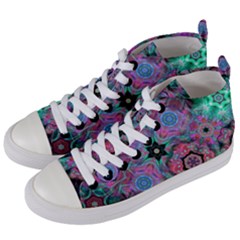 Screenshot 20200606 201055 Mirror4 Women s Mid-top Canvas Sneakers by josephineatikari