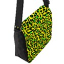 Yellow and green, neon leopard spots pattern Removable Flap Cover (S) View3