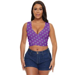 Purple Royale Women s Sleeveless Wrap Top