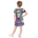 Rex Kids  Short Sleeve Velvet Dress View2