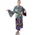 Rex Maxi Velour Kimono View1