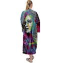 Rex Maxi Velour Kimono View2