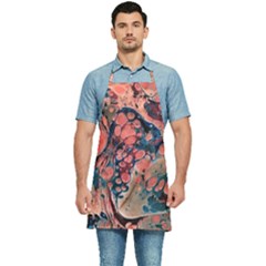 Abstract Marbling Kitchen Apron