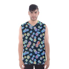 Multi-colored Circles Men s Basketball Tank Top by SychEva