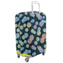 Multi-colored Circles Luggage Cover (Medium) View2