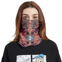 Abstract Marbled Patterns Face Covering Bandana (two Sides)