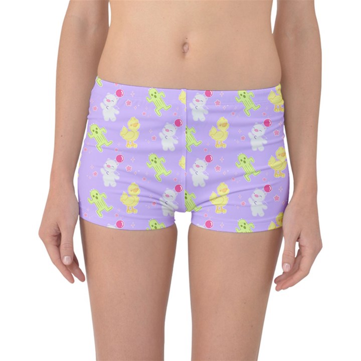 My Adventure Pastel Reversible Boyleg Bikini Bottoms