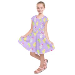 My Adventure Pastel Kids  Short Sleeve Dress by thePastelAbomination