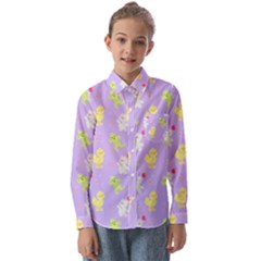 My Adventure Pastel Kids  Long Sleeve Shirt by thePastelAbomination