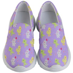 My Adventure Pastel Kids Lightweight Slip Ons by thePastelAbomination