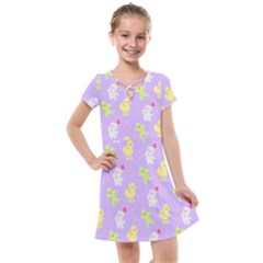 My Adventure Pastel Kids  Cross Web Dress by thePastelAbomination