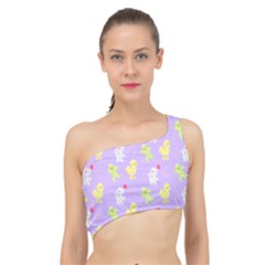 My Adventure Pastel Spliced Up Bikini Top 