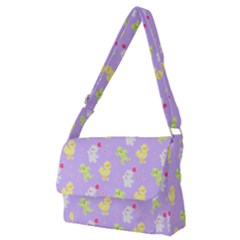 My Adventure Pastel Full Print Messenger Bag (m) by thePastelAbomination