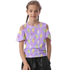 My Adventure Pastel Kids  Butterfly Cutout Tee