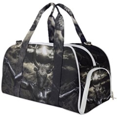 Creepy Mythological Artwork Collage Burner Gym Duffel Bag by dflcprintsclothing