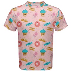 Funny Sweets With Teeth Men s Cotton Tee by SychEva