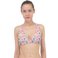 Funny Sweets With Teeth Classic Banded Bikini Top by SychEva