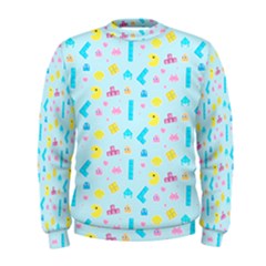 Arcade Dreams Blue  Men s Sweatshirt by thePastelAbomination