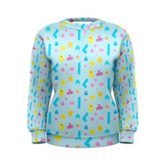 Arcade Dreams Blue  Women s Sweatshirt