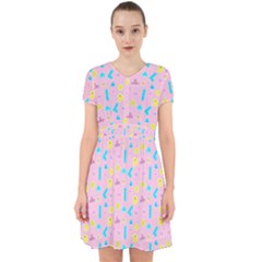 Arcade Dreams Pink Adorable In Chiffon Dress by thePastelAbomination