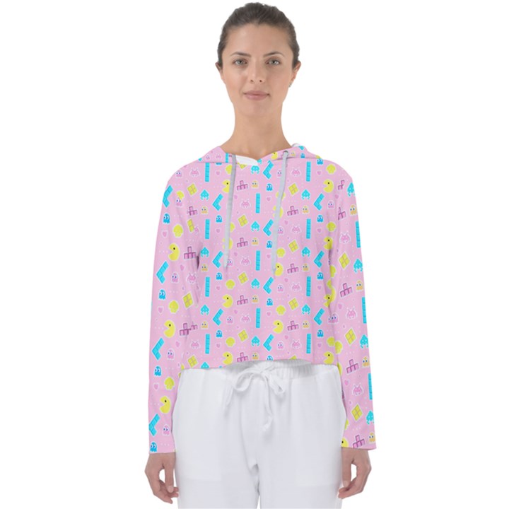 Arcade Dreams Pink Women s Slouchy Sweat