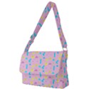 Arcade Dreams Pink Full Print Messenger Bag (L) View1