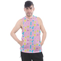 Arcade Dreams Pink Men s Sleeveless Hoodie by thePastelAbomination