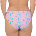 Arcade Dreams Pink Double Strap Halter Bikini Bottom View2