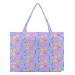 Arcade Dreams Lilac Medium Tote Bag by thePastelAbomination