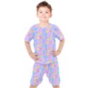 Arcade Dreams Lilac Kids  Tee and Shorts Set View1