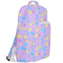 Arcade Dreams Lilac Double Compartment Backpack View2