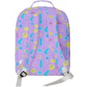 Arcade Dreams Lilac Double Compartment Backpack View3