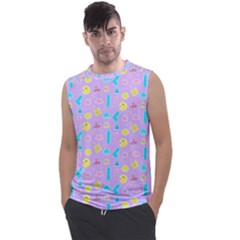 Arcade Dreams Lilac Men s Regular Tank Top by thePastelAbomination