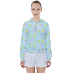 My Adventure Blue Women s Tie Up Sweat by thePastelAbomination