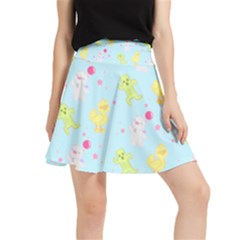 My Adventure Blue Waistband Skirt by thePastelAbomination