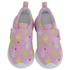 Pastel Adventure Kids  Velcro No Lace Shoes