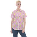 Pastel Adventure Women s Short Sleeve Pocket Shirt View1