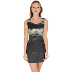 Dark Night Landscape Scene Bodycon Dress by dflcprintsclothing