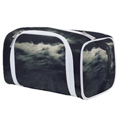 Dark Night Landscape Scene Toiletries Pouch by dflcprintsclothing