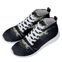 Dark Night Landscape Scene Men s Lightweight High Top Sneakers View2