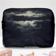 Dark Night Landscape Scene Make Up Pouch (large) by dflcprintsclothing