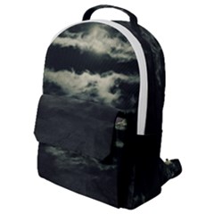 Dark Night Landscape Scene Flap Pocket Backpack (small) by dflcprintsclothing