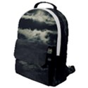 Dark Night Landscape Scene Flap Pocket Backpack (Small) View1